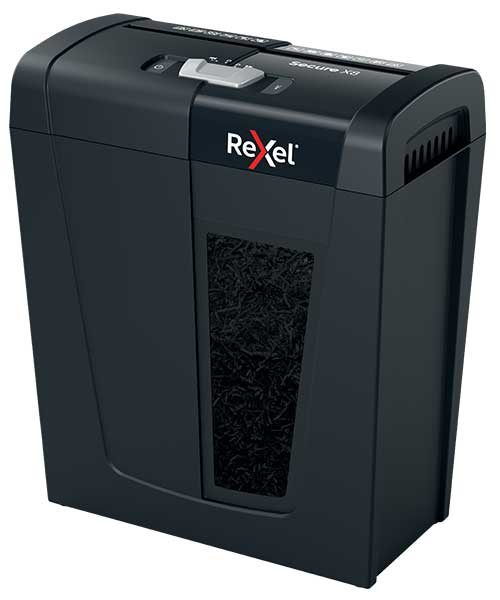 Rexel  Secure X8 Eu, Ev Tipi Evrak İmha Makinesi Siyah 2020123Eu