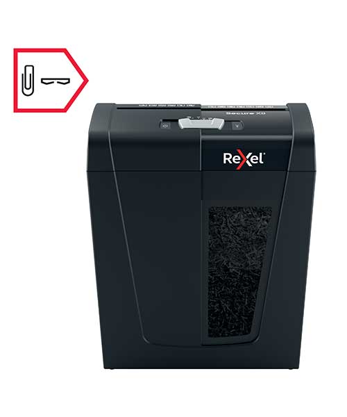 Rexel  Secure X8 Eu, Ev Tipi Evrak İmha Makinesi Siyah 2020123Eu