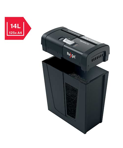 Rexel  Secure X8 Eu, Ev Tipi Evrak İmha Makinesi Siyah 2020123Eu