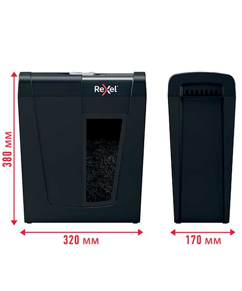 Rexel  Secure X8 Eu, Ev Tipi Evrak İmha Makinesi Siyah 2020123Eu