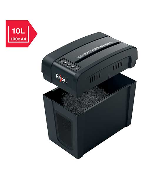 Rexel  Secure X6-Sl Eu, Ev Tipi Evrak İmha Makinesi Siyah 2020125Eu