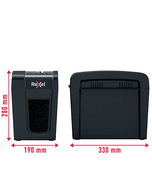 Rexel  Secure X6-Sl Eu, Ev Tipi Evrak İmha Makinesi Siyah 2020125Eu