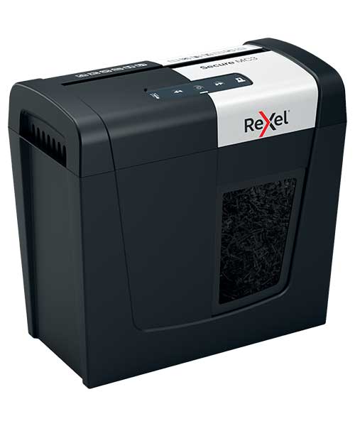 Rexel  Secure Mc3 Eu, Ev Tipi Evrak İmha Makinesi Siyah 2020128Eu