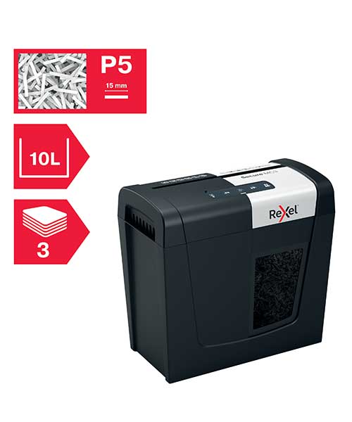 Rexel  Secure Mc3 Eu, Ev Tipi Evrak İmha Makinesi Siyah 2020128Eu