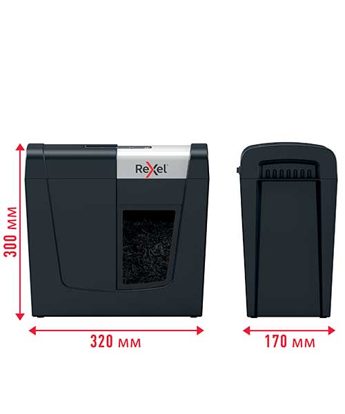 Rexel  Secure Mc3 Eu, Ev Tipi Evrak İmha Makinesi Siyah 2020128Eu