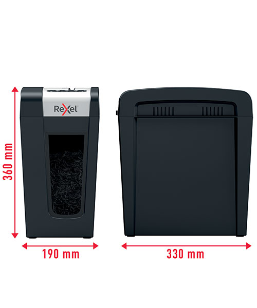 Rexel  Secure Mc4-Sl Eu, Ev Tipi Evrak İmha Makinesi Siyah 2020132Eu