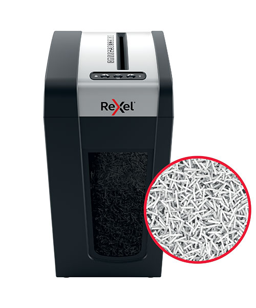 Rexel  Secure Mc6-Sl Eu, Ev Tipi Evrak İmha Makinesi Siyah 2020133Eu