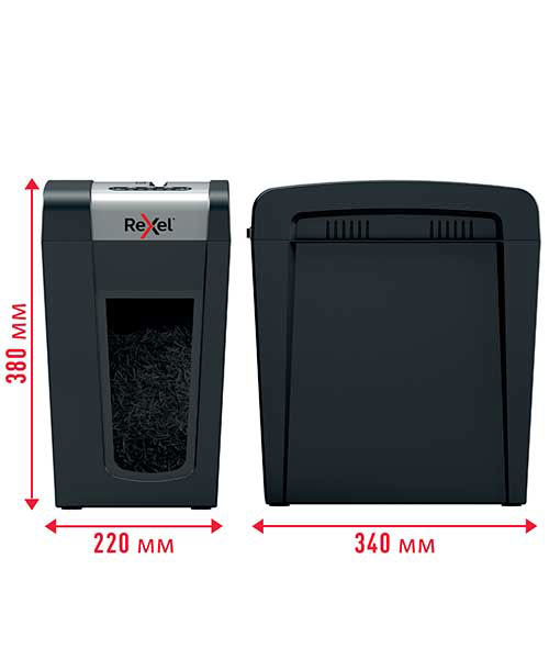 Rexel  Secure Mc6-Sl Eu, Ev Tipi Evrak İmha Makinesi Siyah 2020133Eu