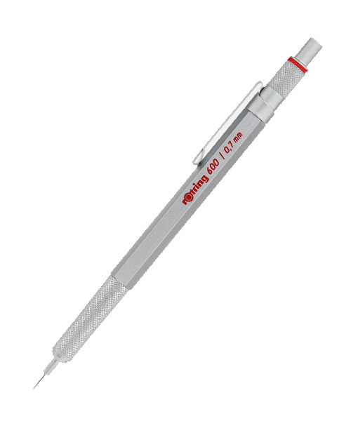 Rotring 600 Mekanik Kurşun Kalem Krom 0.7 Mm 1904444
