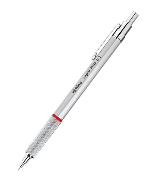 Rotring Rapid Pro Mekanik Kurşun Kalem Krom 0.5 Mm 1904255