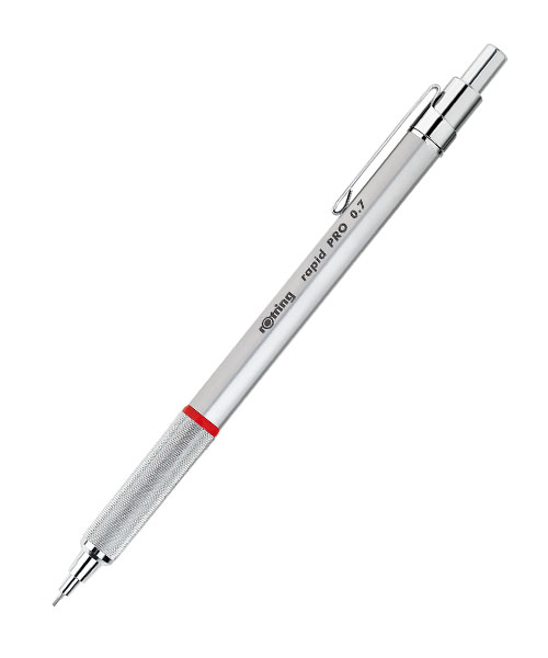 Rotring Rapid Pro Mekanik Kurşun Kalem Krom 0.7 Mm 1904256