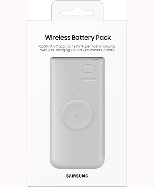 Samsung EB-U2510X 10.000 Mah Kablosuz şarj Özellikli Powerbank