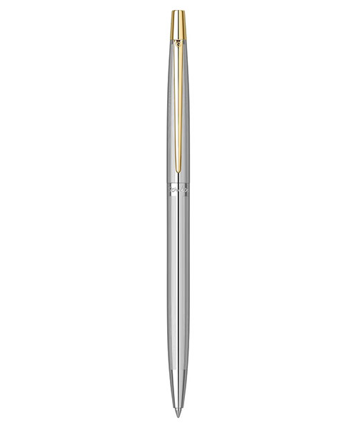 Scrikss 711L Tükenmez Kalem Gold Krom