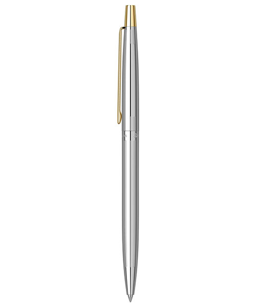 Scrikss 711L Tükenmez Kalem Gold Krom