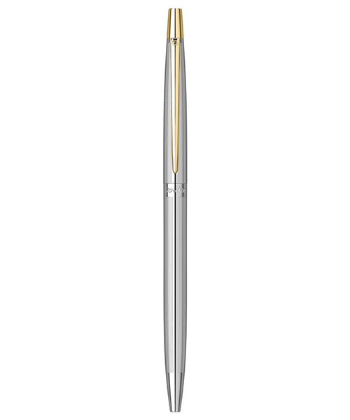 Scrikss 711L Tükenmez Kalem Gold Krom
