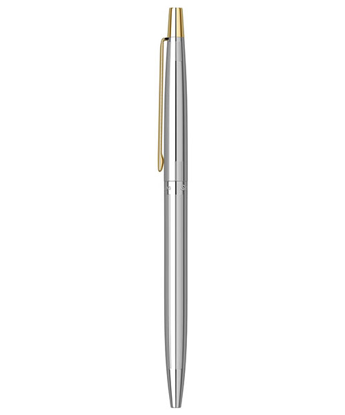 Scrikss 711L Tükenmez Kalem Gold Krom