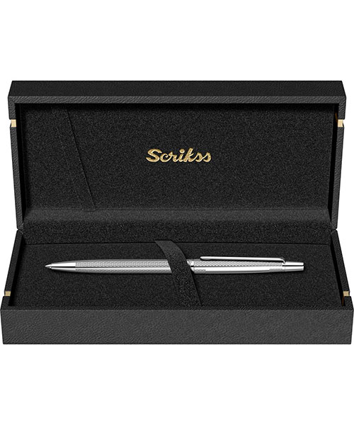 Scrikss 711W Tükenmez Kalem Krom