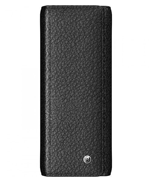 Scrikss Dr 2108-1 Hakiki Deri Toscana İkili Kalemlik Siyah