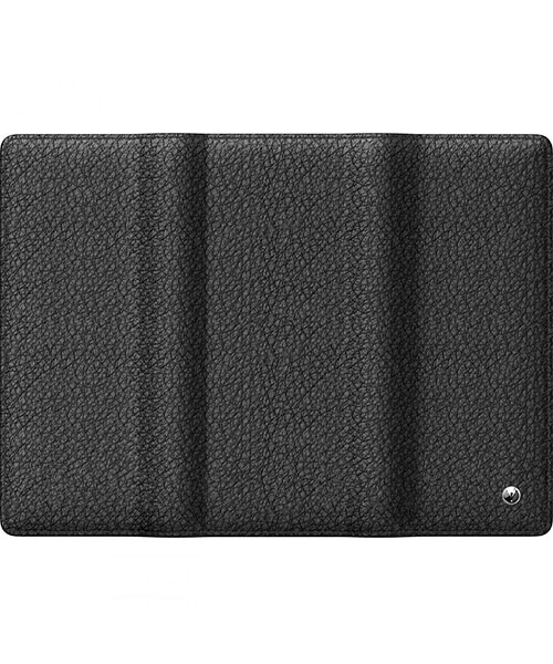 Scrikss Dr 2108-1 Hakiki Deri Toscana İkili Kalemlik Siyah