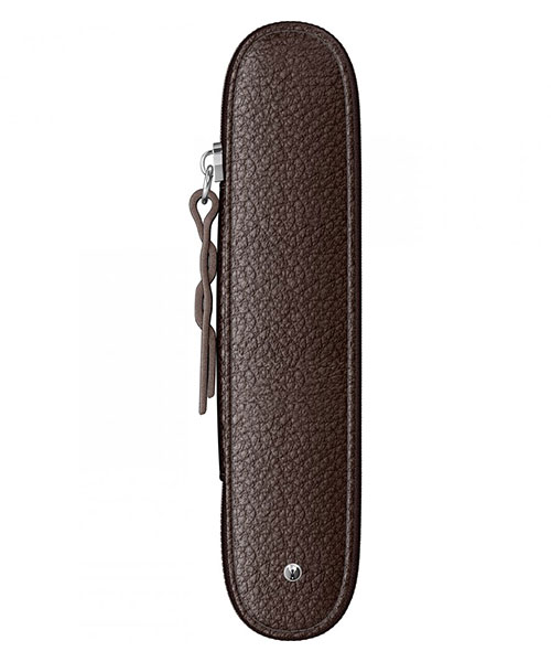 Scrikss Dr 2109-2 Hakiki Deri Toscana Tekli Kalemlik Kahve