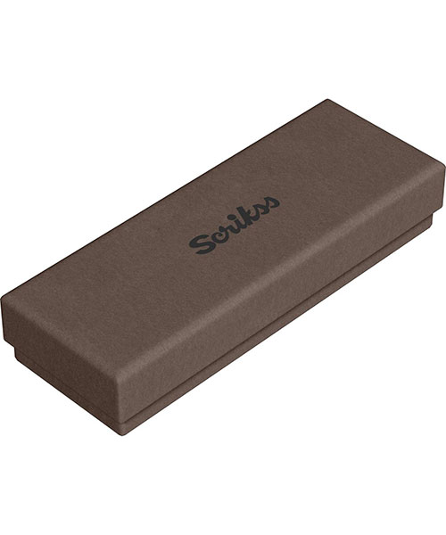 Scrikss Dr 2109-2 Hakiki Deri Toscana Tekli Kalemlik Kahve