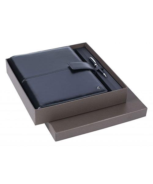 Scrikss Dr 3200-1 Soft Deri Siyah A5 Ajanda Kutulu