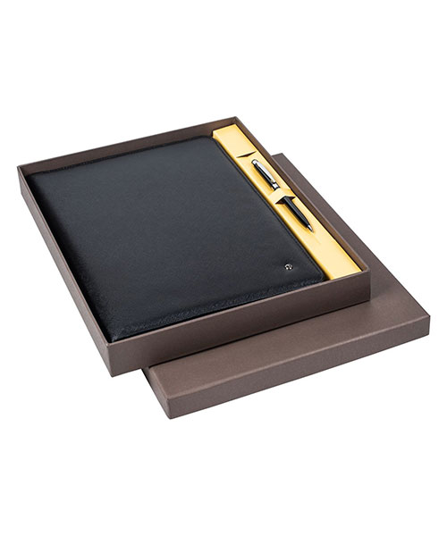 Scrikss Dr 8113-1 Portföy - Tablet Kılıfı Siyah & Touch Pen Tükenmez Kalem