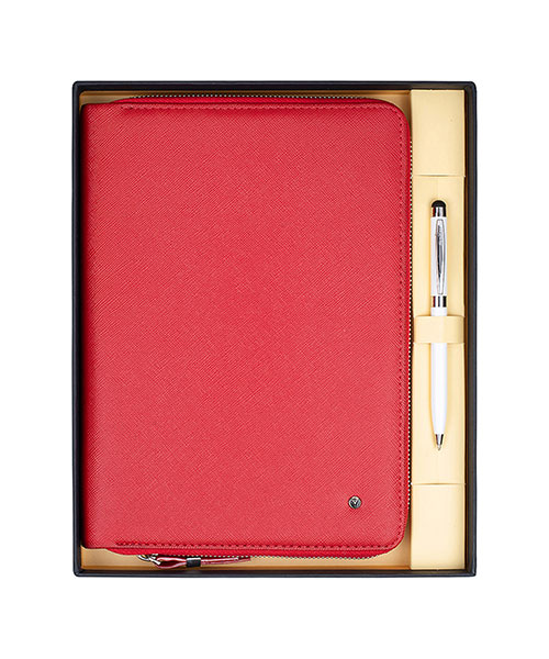 Scrikss Dr 8113-C2M Mini Portföy - Tablet Kılıfı Kırmızı & Touch Pen