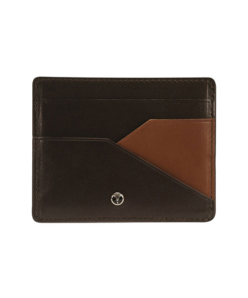 Scrikss Dr4104-D2 Slim Kredi Kartlık Kahve/Taba