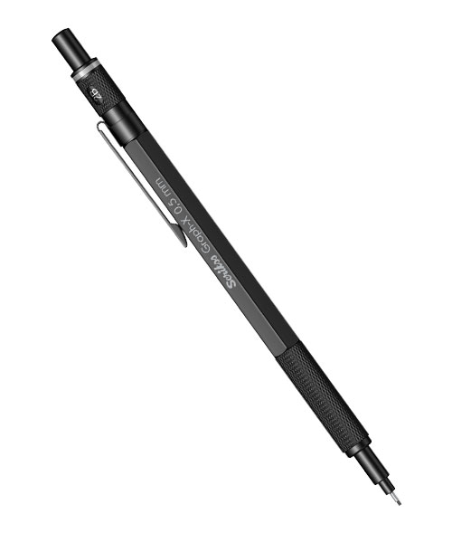 Scrikss Graph-X Versatil 0.5 Mm Mat Siyah