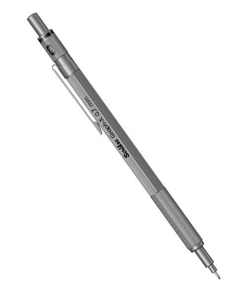 Scrikss Graph-X Versatil 0.7 Mm Kurşun Gri