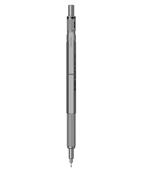 Scrikss Graph-X Versatil 0.7 Mm Kurşun Gri