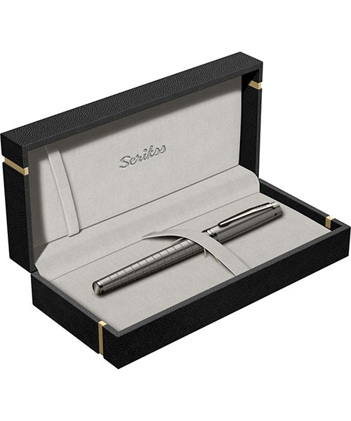 Scrikss Honour 38 Dolma Kalem Karbon Gri B Uç