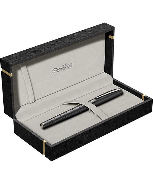 Scrikss Honour 38 Dolma Kalem Mat Siyah F Uç