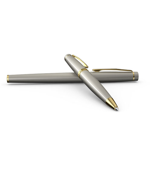 Scrikss Honour 38 Tükenmez Kalem Saten Altın