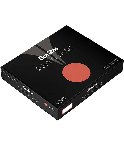 Scrikss Masa Takımı 17 Dolma Kalem - Dolma Kalem Siyah