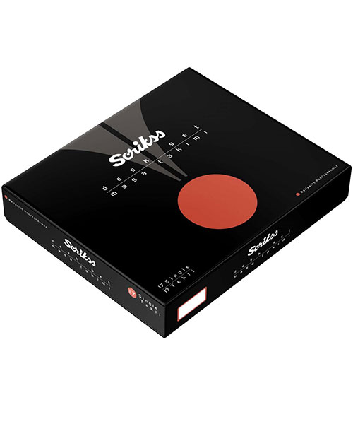 Scrikss Masa Takımı 17 Dolma Kalem Siyah