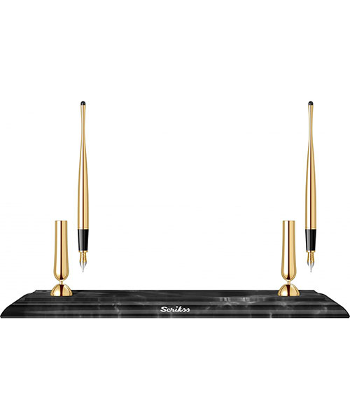 Scrikss Masa Takımı Katre-İ Zer Dolma Kalem - Dolma Kalem