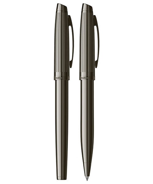 Scrikss Oscar 39 Dolma Kalem - Tükenmez Kalem  İkili Set Titanyum