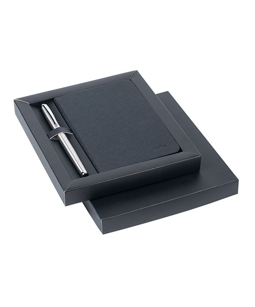 Scrikss Sd 300-1  Premıum Defter Chester A6 Siyah &  800M Krom Roller