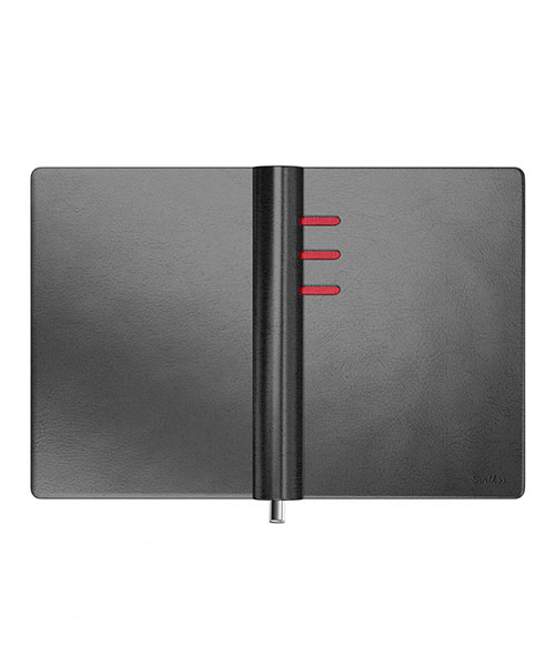 Scrikss Sd 400-1  Oxford Cep Portföy Siyah & 800 Roller Titanyum Krom