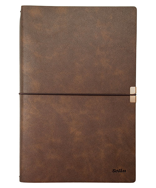Scrikss Sd700-2 Premium Defter Toledo A5 Kahverengi