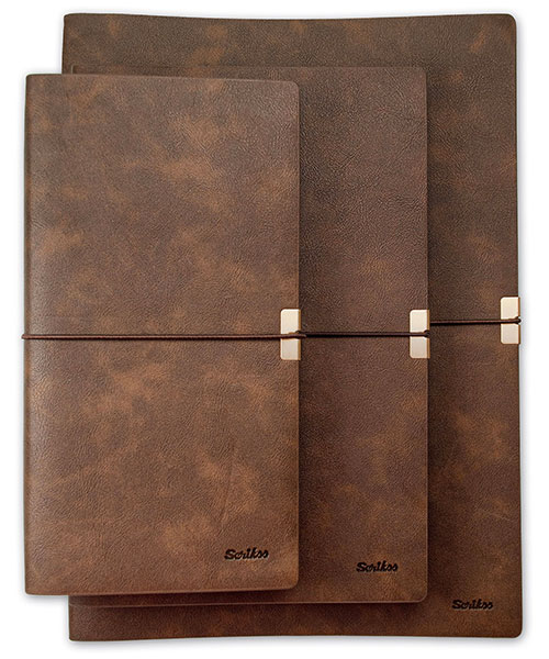 Scrikss Sd700-B2 Premium Defter Toledo B5 Kahverengi