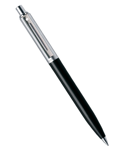Sheaffer 321-2 Sentinel Tükenmez Kalem Krom Siyah