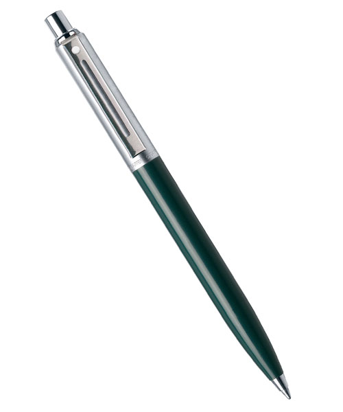 Sheaffer 321-2 Sentinel Tükenmez Kalem Krom Yeşil