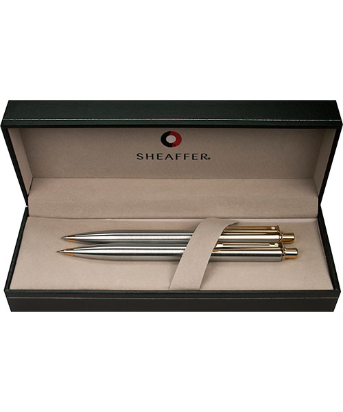 Sheaffer 325-9 Sentinel Tükenmez - Versatil Parlak Krom Altın