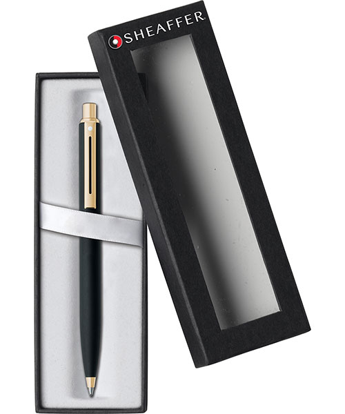 Sheaffer 327-2 Sentinel Tükenmez Kalem Mat Siyah Altın