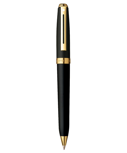 Sheaffer 346-2 Prelude Tükenmez Kalem Siyah Altın