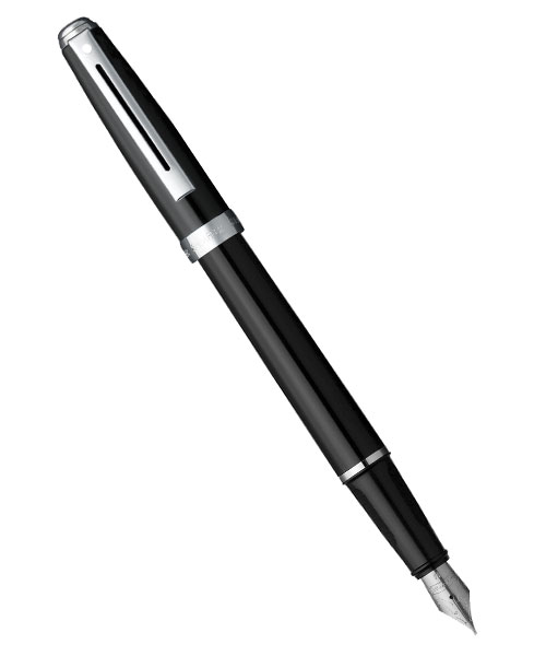 Sheaffer 373-0 Prelude Dolma Kalem Siyah Krom (M)