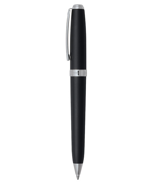 Sheaffer 373-2 Prelude Tükenmez Kalem Siyah Krom